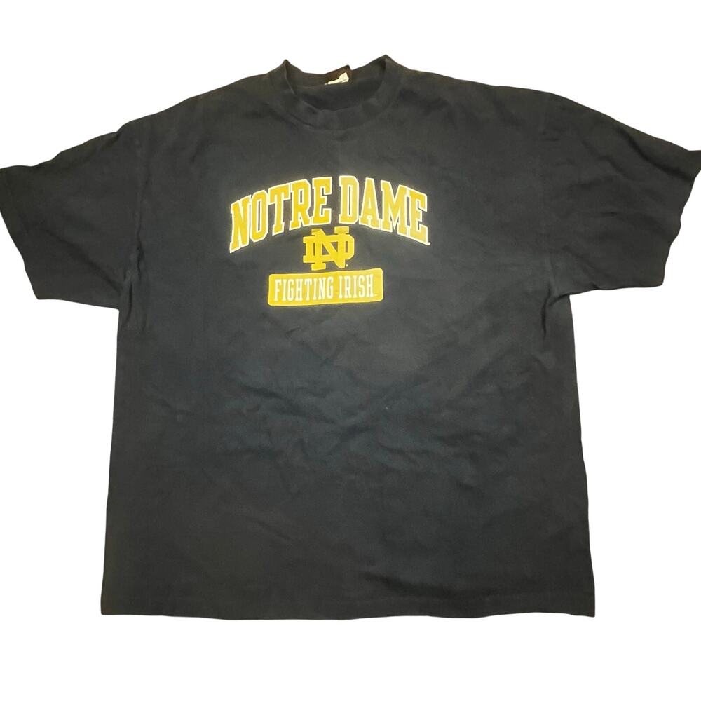 Notre Dame ND‎ Fighting Irish Graphic Tee Mens 2XL NCAA College Shirt